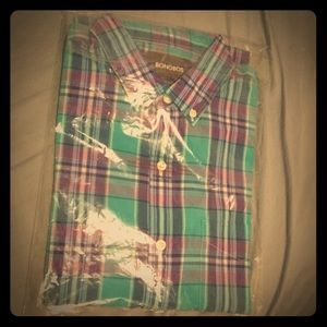 Bonobos plaid dress shirt